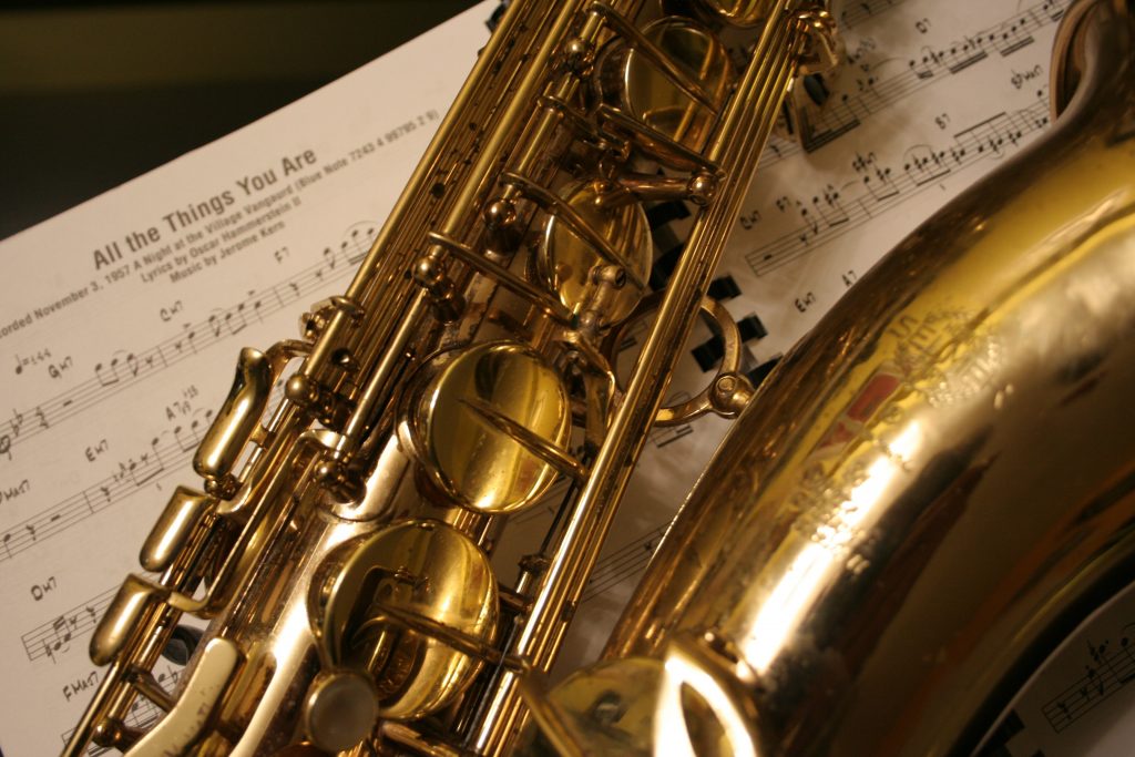 Picture of a saxophone
